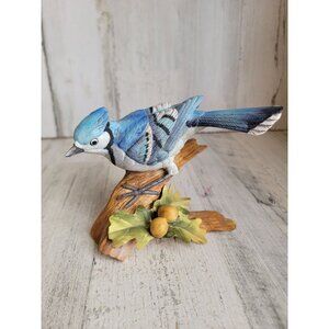 Sadek Andrea Blue Jay vintage bird statue nature home decor‎